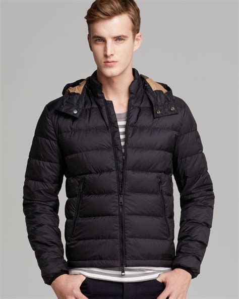 burberry jacket black men